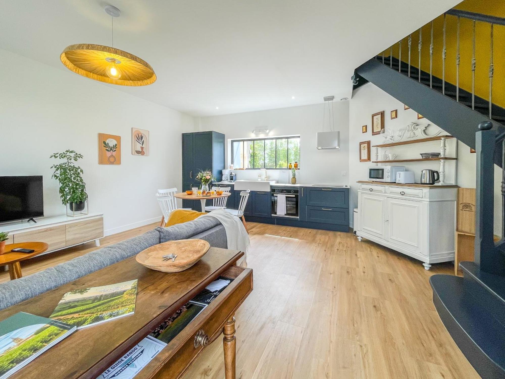 Maison Cosy Avec Vue Sur Les Vignes. Libourne Kültér fotó