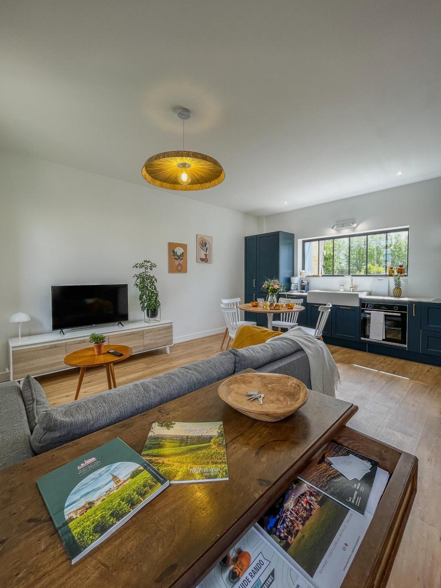 Maison Cosy Avec Vue Sur Les Vignes. Libourne Kültér fotó